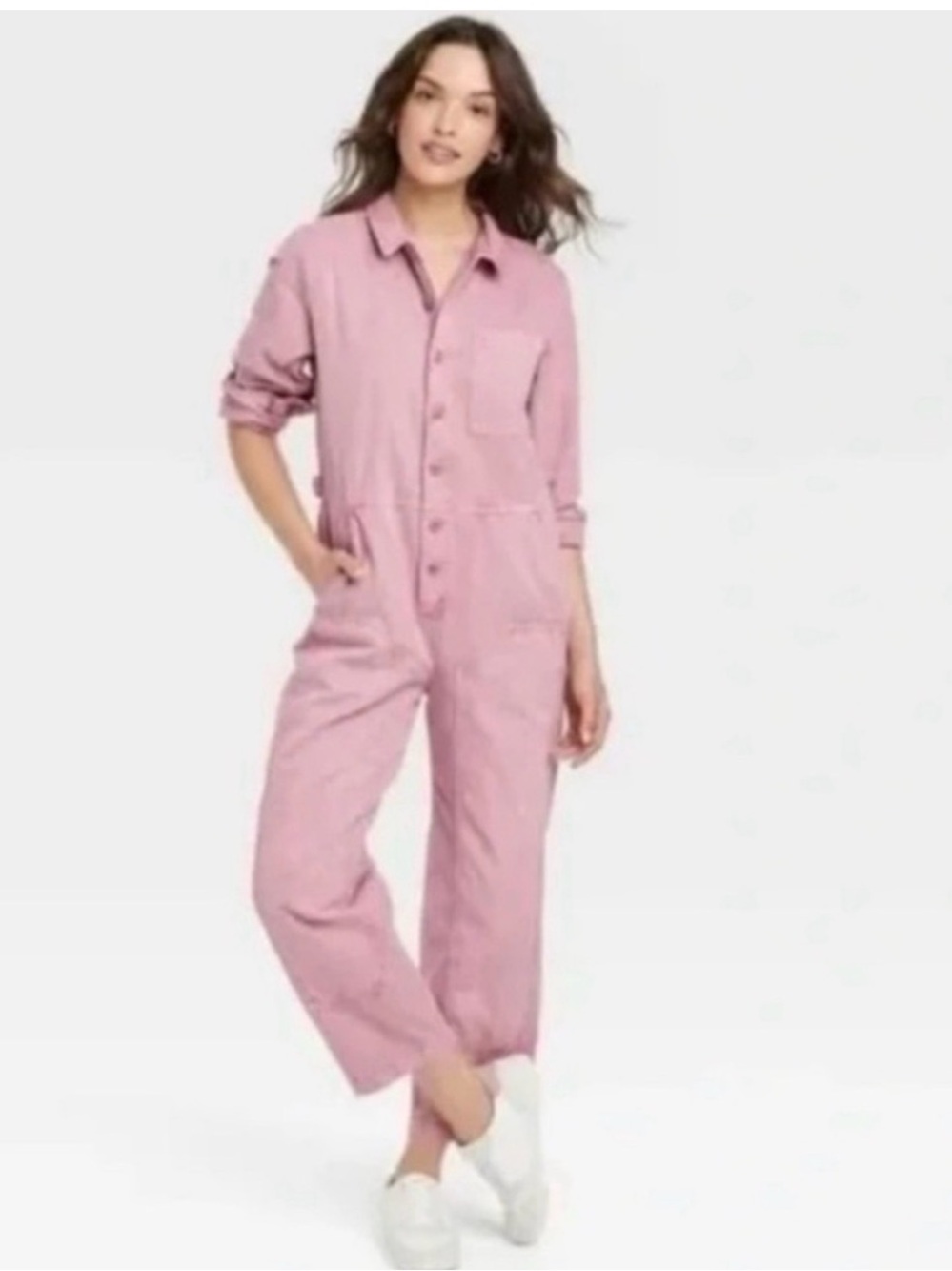 Universal Thread Mauve Pink Utility Jumpsuit